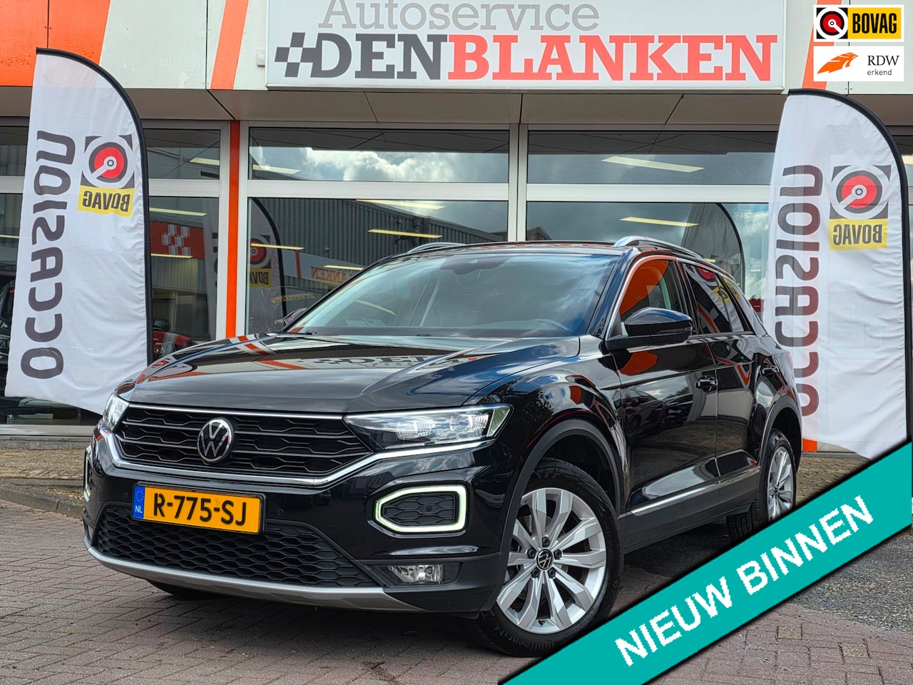 Volkswagen T-Roc - 1.5 TSI Style Automaat BJ.11-2021 / Navi / Climate Control / Camera / Led / Stoelverwarmin - AutoWereld.nl
