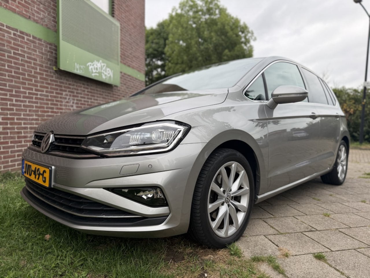 Volkswagen Golf Sportsvan - VII H-line*2018*Ecc|Led|Line-as|Mas-stoel|Nav|A-cruise - AutoWereld.nl