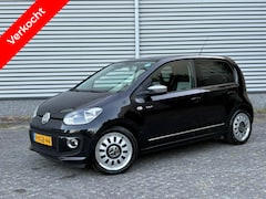 Volkswagen Up! - 1.0 high up Airco Leder Navigatie BlueTooth Velgen