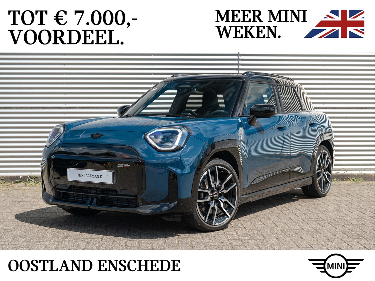 MINI Aceman - SE / JCW / Pakket M / 19" John Cooper Works Lap Spoke 2-tone - AutoWereld.nl