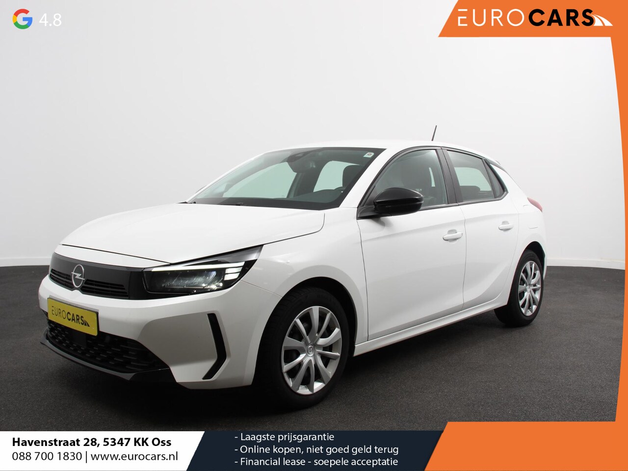 Opel Corsa - 1.2 Turbo Elegance Airco Cruise control Verwarmde voorstoelen Stuurverwarming Lane assist - AutoWereld.nl