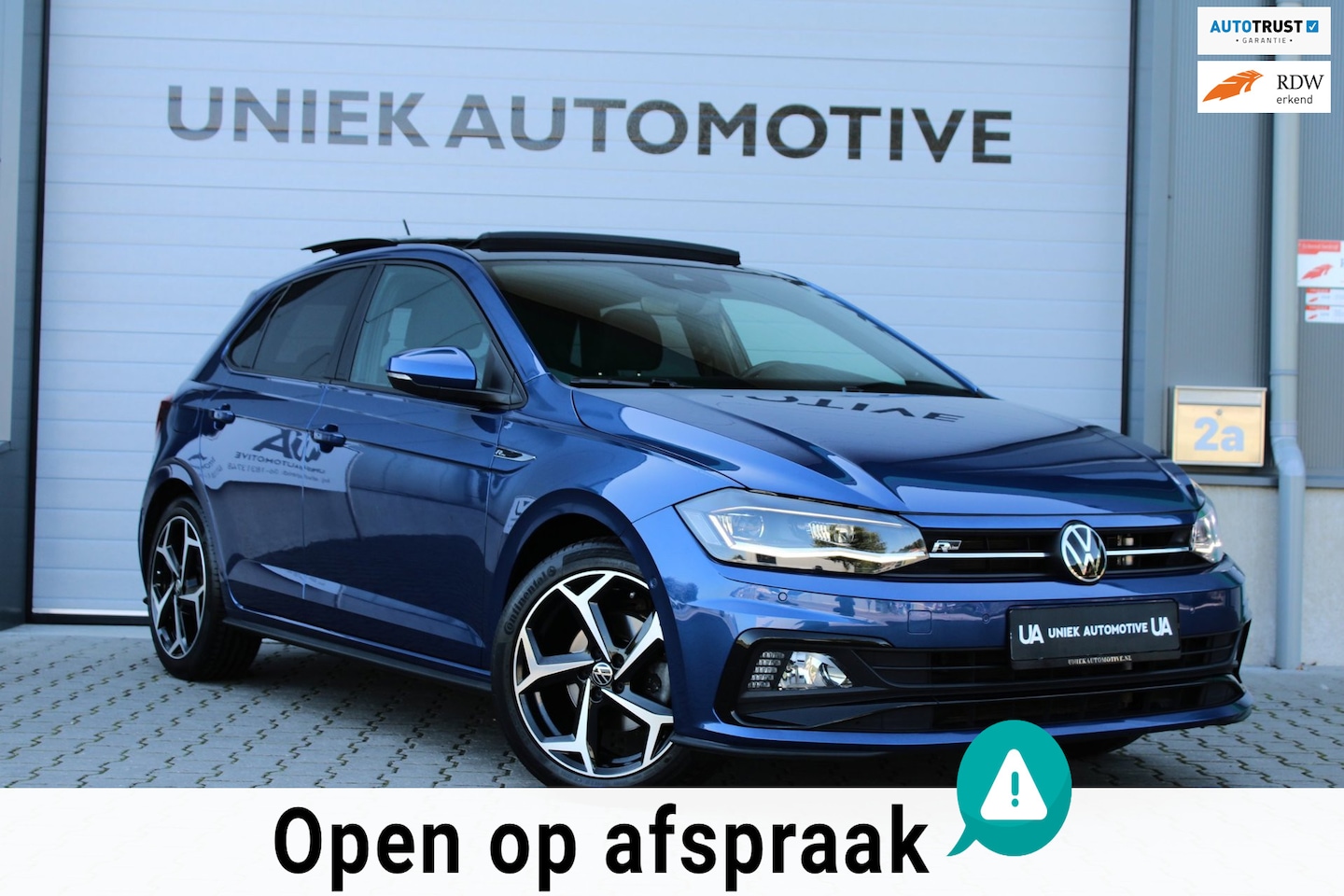 Volkswagen Polo - 1.5 TSI HIGHLINE BUSINESS R | R LINE | KEYLESS | 17" | CAMERA | BEATS | LED | DODEHOEK | A - AutoWereld.nl