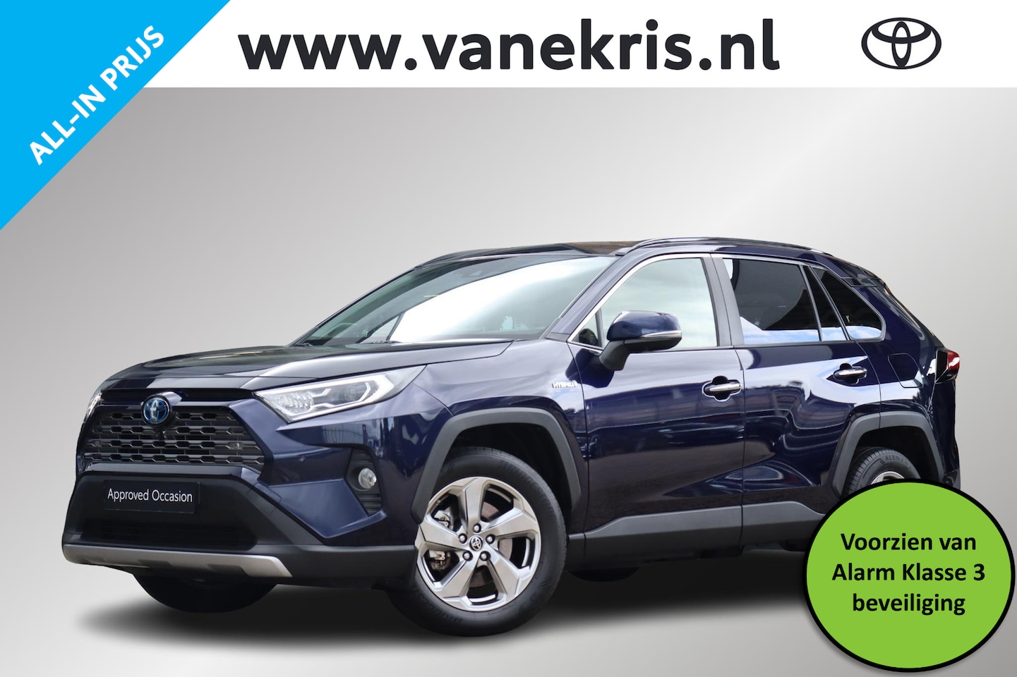 Toyota RAV4 - 2.5 Hybrid Executive 2.5 Hybrid Executive, Panoramadak, 360 Camera - AutoWereld.nl