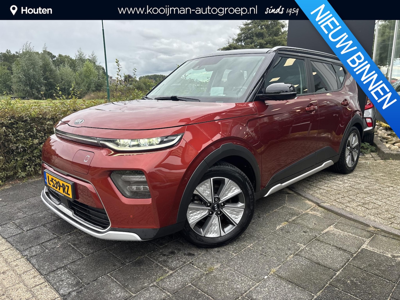Kia e-Soul - ExecutiveLine 64 kWh Eerste eigenaar, Dealer onderhouden, Lederen bekleding, Stoel/Stuurve - AutoWereld.nl