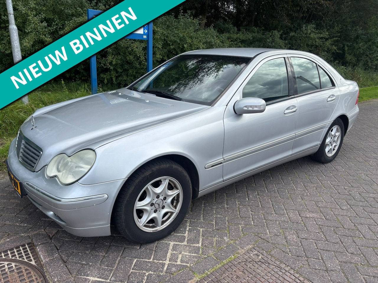 Mercedes-Benz C-klasse - 180 K. Elegance | NAP | Airco | Cruise - AutoWereld.nl
