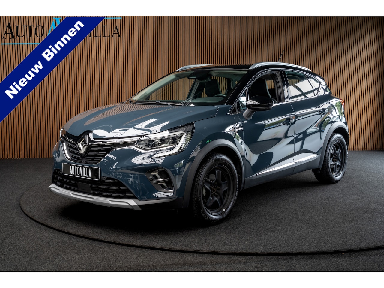Renault Captur - 1.0 TCe 90 Leder Camera Navi Climate PDC ACC Parkeer assistent Stoelverwarming Carplay Key - AutoWereld.nl