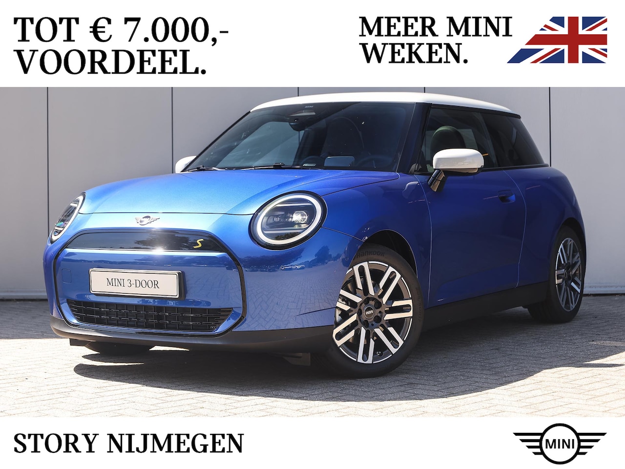MINI Electric - Hatchback Cooper SE / Classic / Pakket M / 17 inch Parallel Spoke 2-tone - AutoWereld.nl