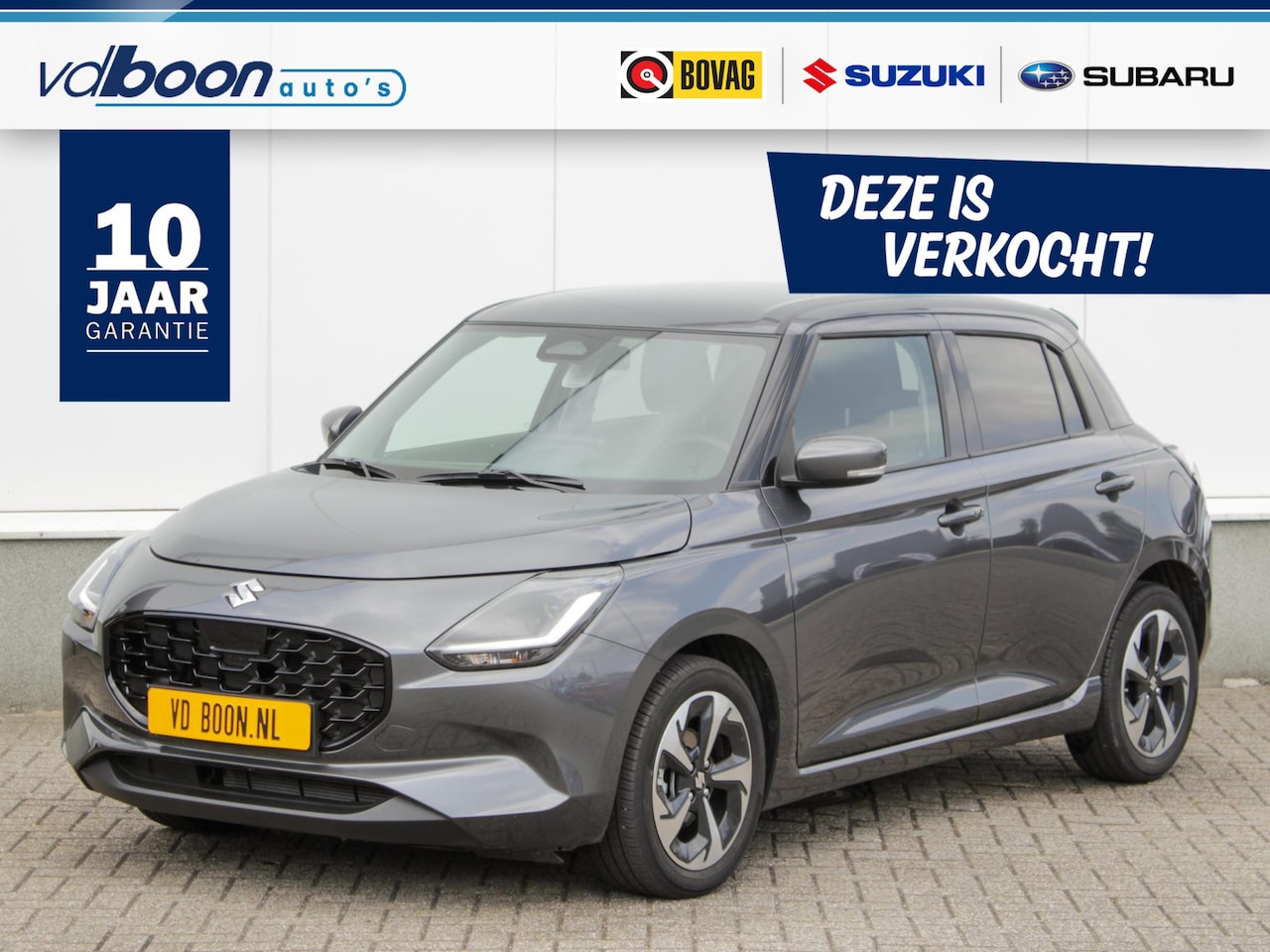 Suzuki Swift - 1.2 Style Smart Hybrid | Navi | Adap. Cruise | Clima | Camera | All Season - AutoWereld.nl