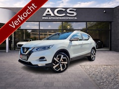 Nissan Qashqai - 1.2i Tekna+ | Panorama | Leder | 360 Camera | Mem. stoelen | Super uitvoering