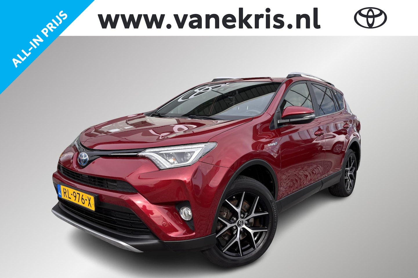 Toyota RAV4 - 2.5 Hybrid AWD Style 2.5 Hybrid AWD Style, Trekhaak - AutoWereld.nl