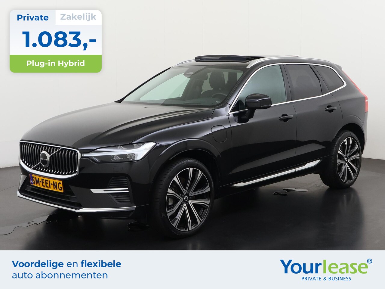 Volvo XC60 - 2.0 T8 Plug-in hybrid AWD Ultimate Bright | All-in 1083,- Private Lease | Direct uit voorr - AutoWereld.nl