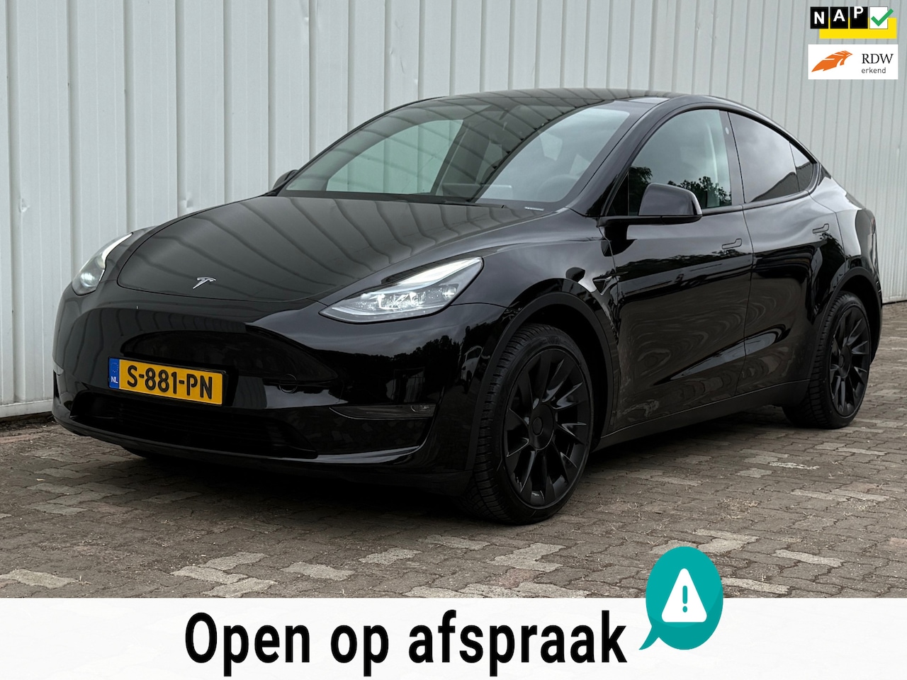 Tesla Model Y - Long Range AWD 75 kWh Fully Self Driving Trekhaak SoH 94% - AutoWereld.nl
