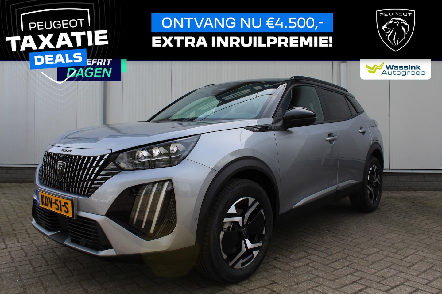 Peugeot 2008 - 1.2 Hybrid 145 GT VOORRAAD VOORDEEL  500,-  extra inruil | Alcantara Executive Interior | - AutoWereld.nl