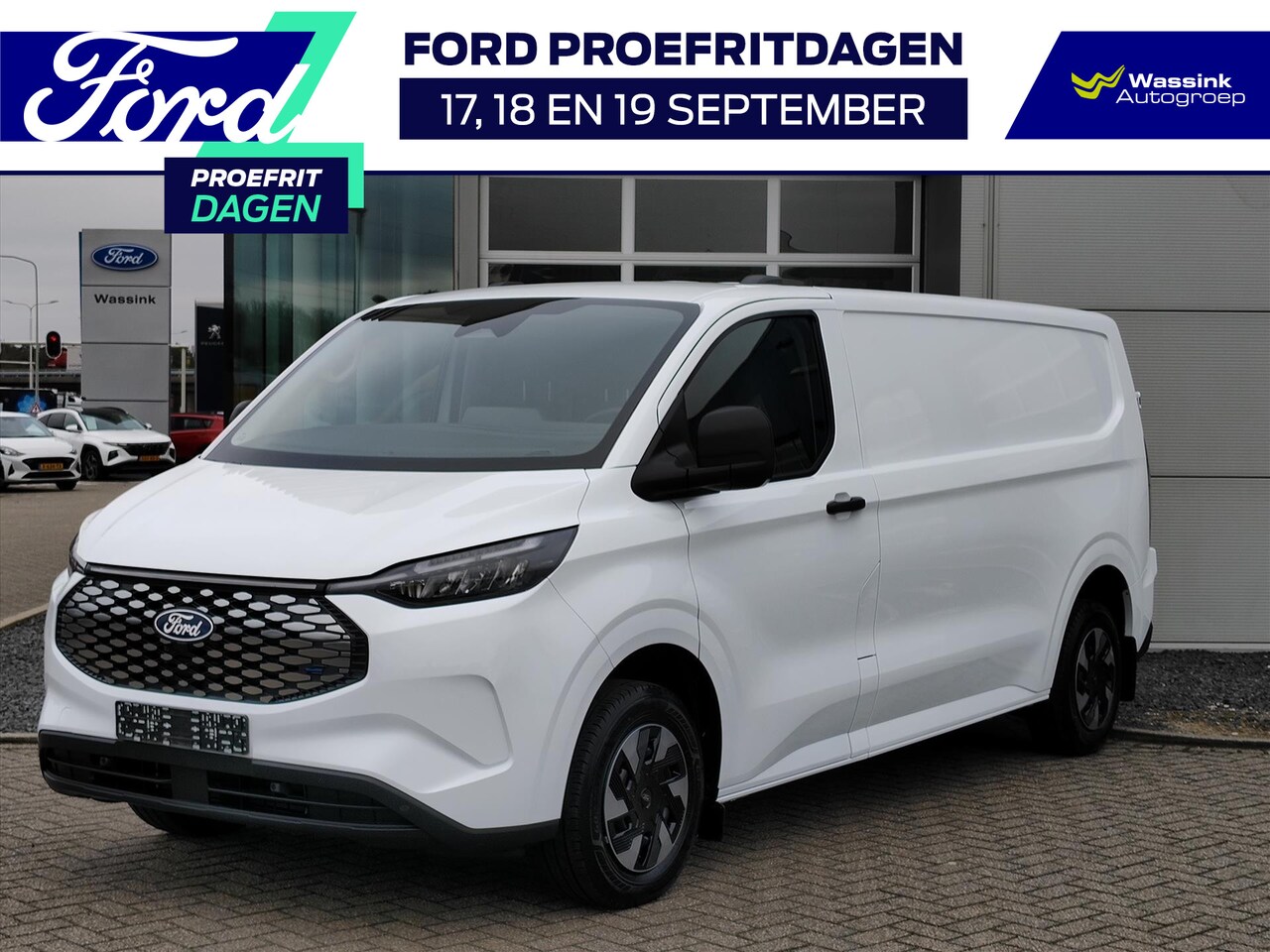 Ford Transit Custom - GB 65kWh 218pk L2H1 340 Trend | Trekhaak | Driver assistent pack premium | - AutoWereld.nl