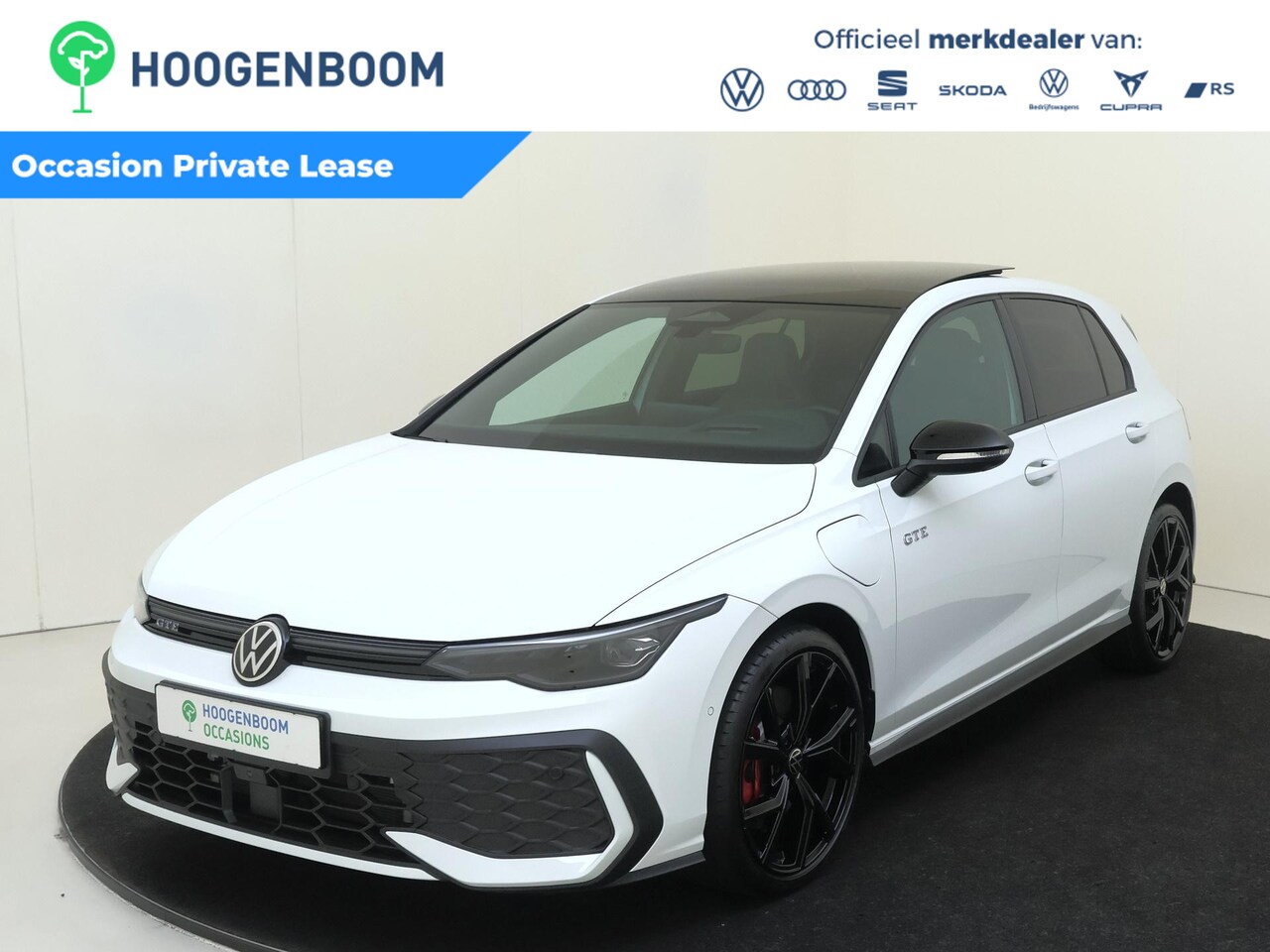 Volkswagen Golf - 1.5 eHybrid GTE | SoH 100% | Panoramadak | 360 camera | Lederen bekleding ‘Vienna’ | Black - AutoWereld.nl