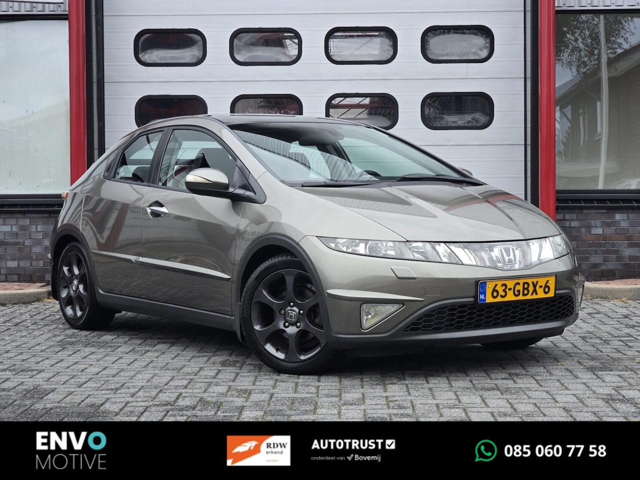 Honda Civic - 1.8 Executive Automaat Trekhaak/Pano/LMV/Xenon - AutoWereld.nl