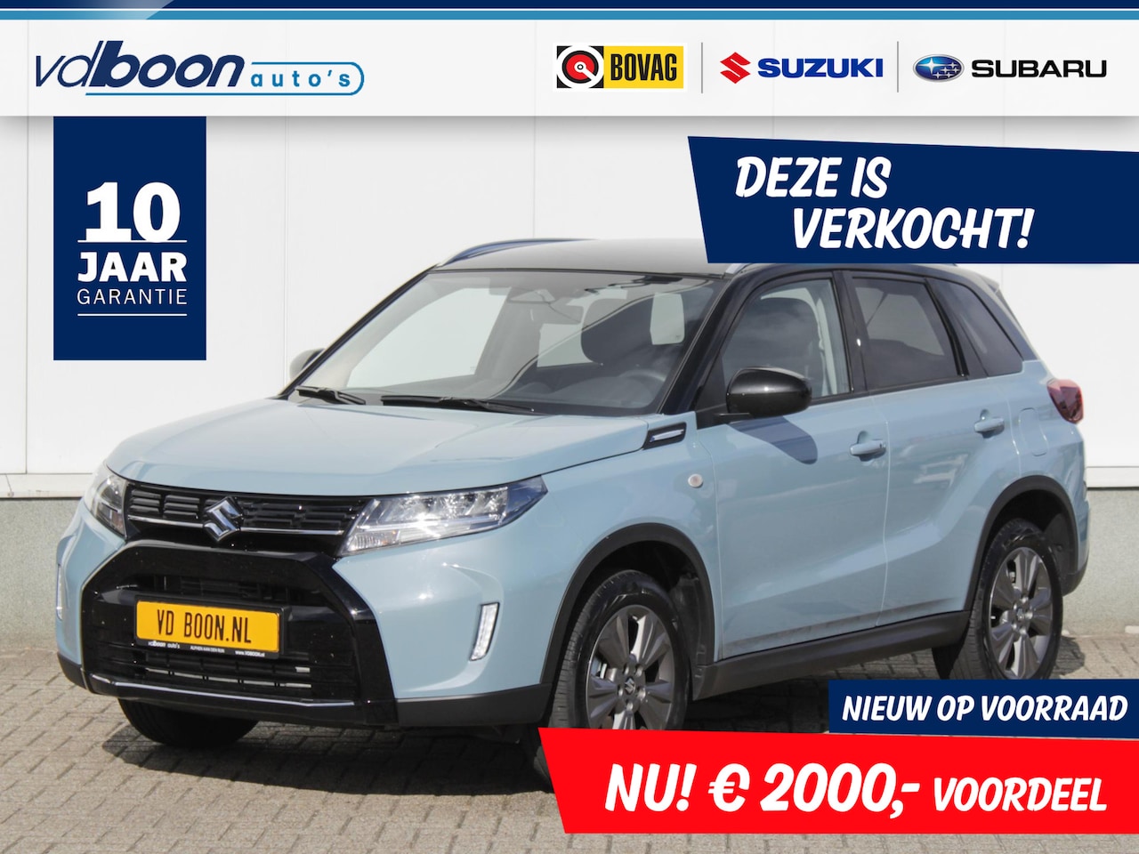 Suzuki Vitara - 1.4 Boosterjet Select Smart Hybrid | Snel rijden! - AutoWereld.nl