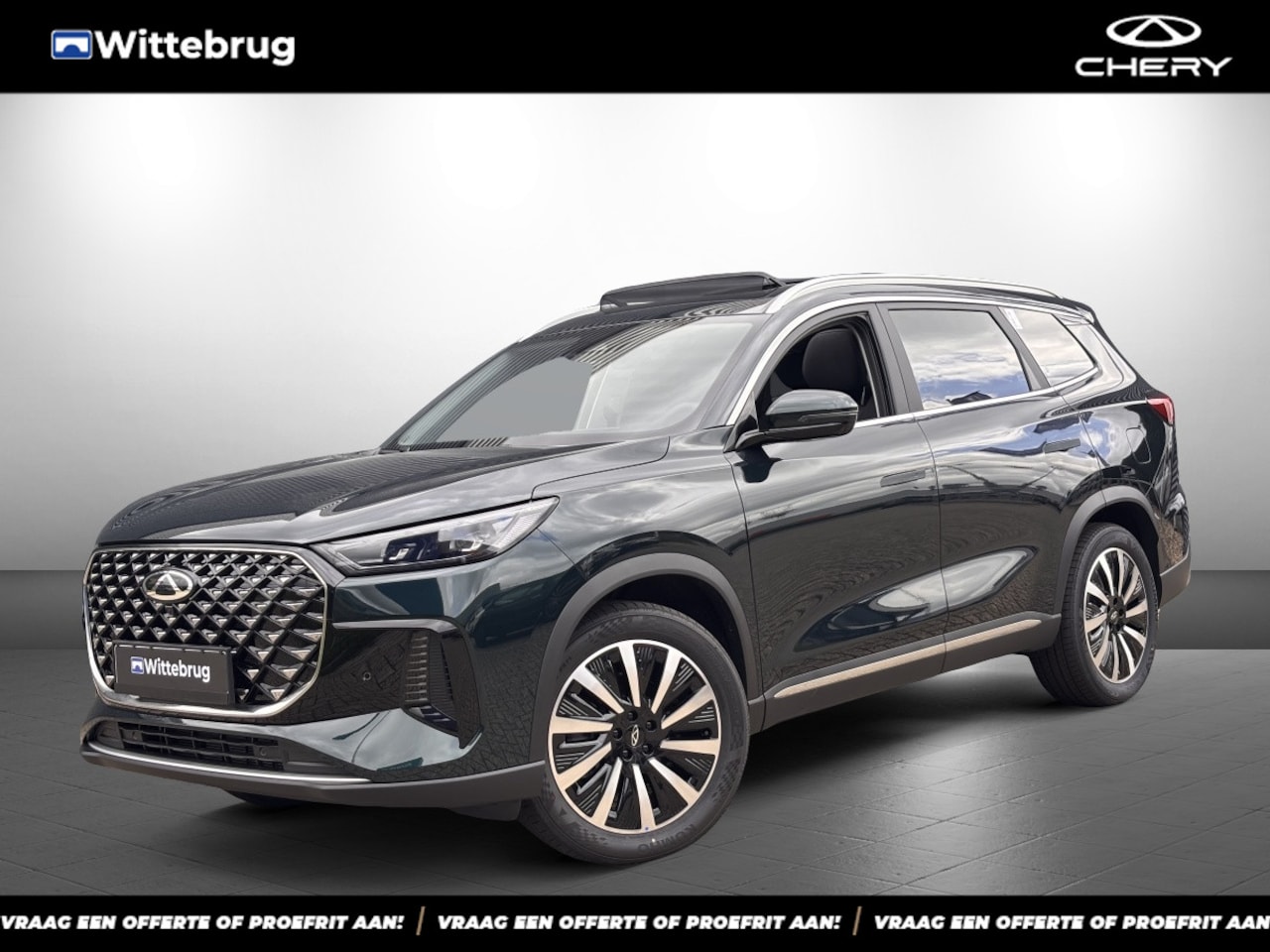 Chery Tiggo 8 - Unique Plug-In Hybride met 1100 km Range, Navigatie, Camera en Massagefunctie Passagiersst - AutoWereld.nl