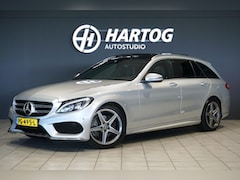 Mercedes-Benz C-klasse Estate - 180 Business Solution AMG + CAMERA / PANO / DODEHOEK / NAVI / LEDER