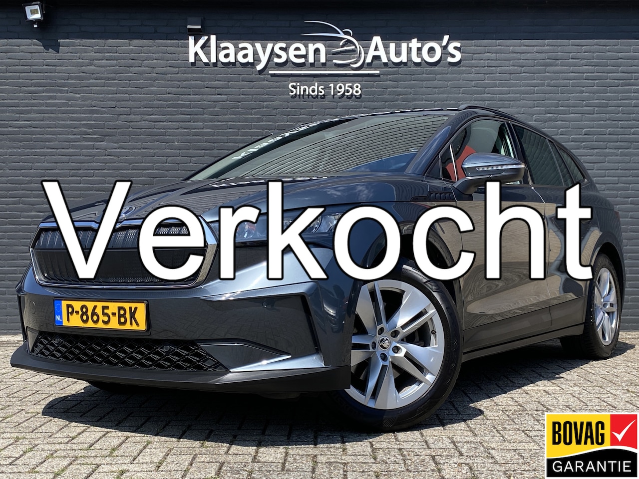 Skoda Enyaq iV - 60 | 1e eigenaar | dealer onderhouden | navigatie | trekhaak | camera | stoelverwarming | - AutoWereld.nl