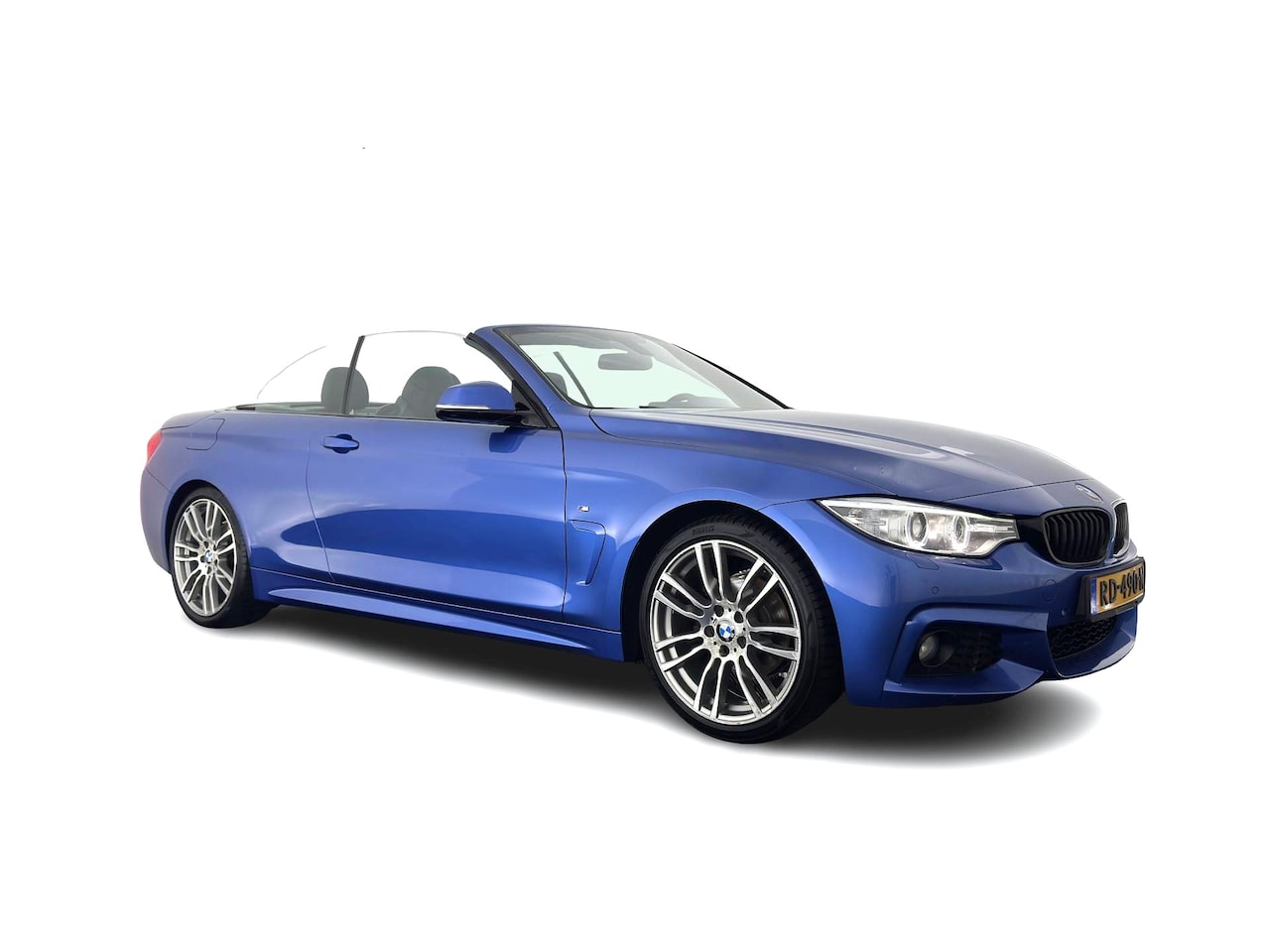 BMW 4-serie Cabrio - 420i M Sport Aut. *HEAD-UP | LEATHER | XENON | AIR-SCARF | MEMORY-PACK | HIFI-SOUND | HEAT - AutoWereld.nl