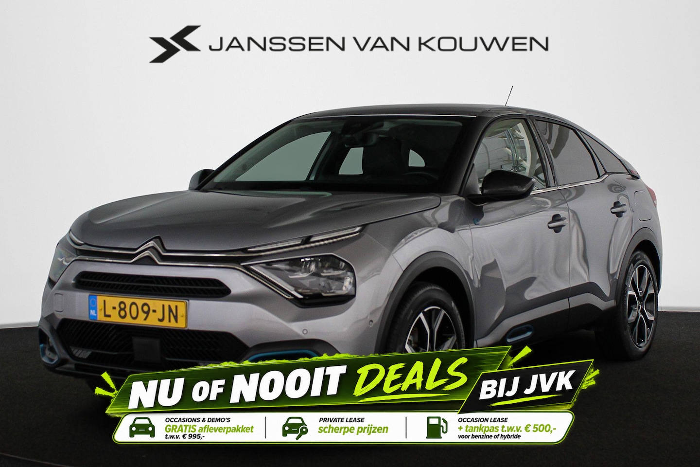 Citroën Ë-C4 - Shine 50 kWh Leder Head-Up Keyless Camera - AutoWereld.nl