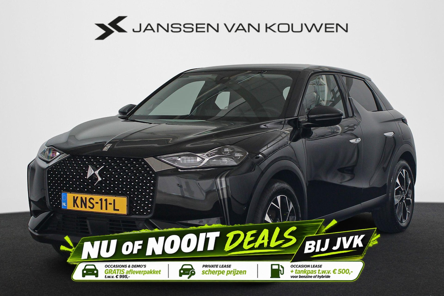 DS 3 - E-Tense Opéra 54 kWh Leder Stoelverwarming Head-Up LED Koplampen - AutoWereld.nl