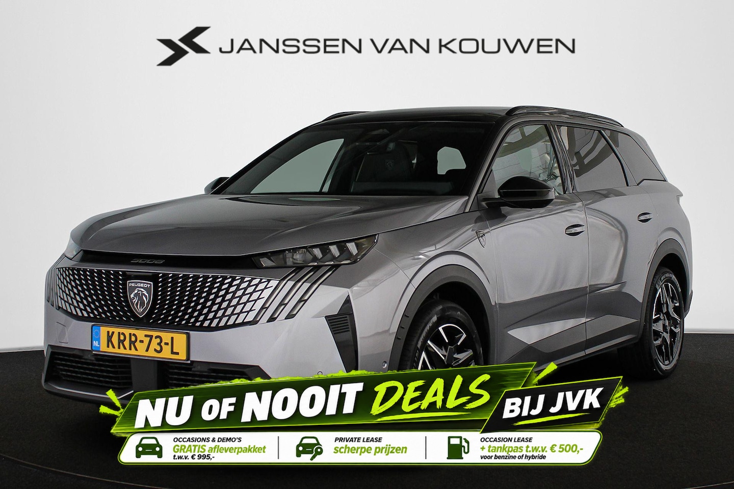 Peugeot 5008 - 1.2 Hybrid 145 GT 7p 360 Camera Stuur-Stoelverwarming - AutoWereld.nl