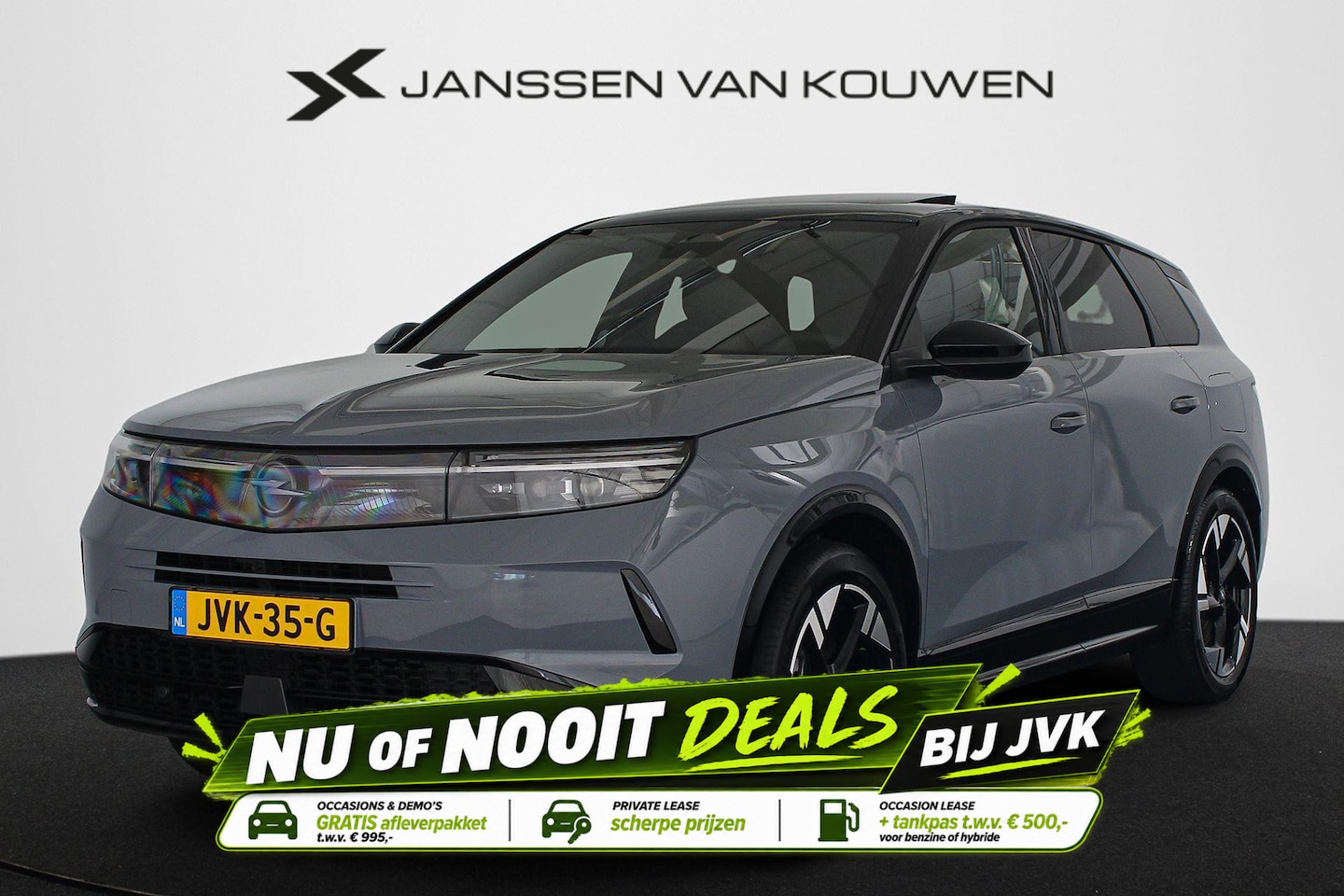 Opel Grandland - 1.6 Turbo Plug-in-Hybrid Ultimate Panoramadak Leder Trekhaak Massage - AutoWereld.nl
