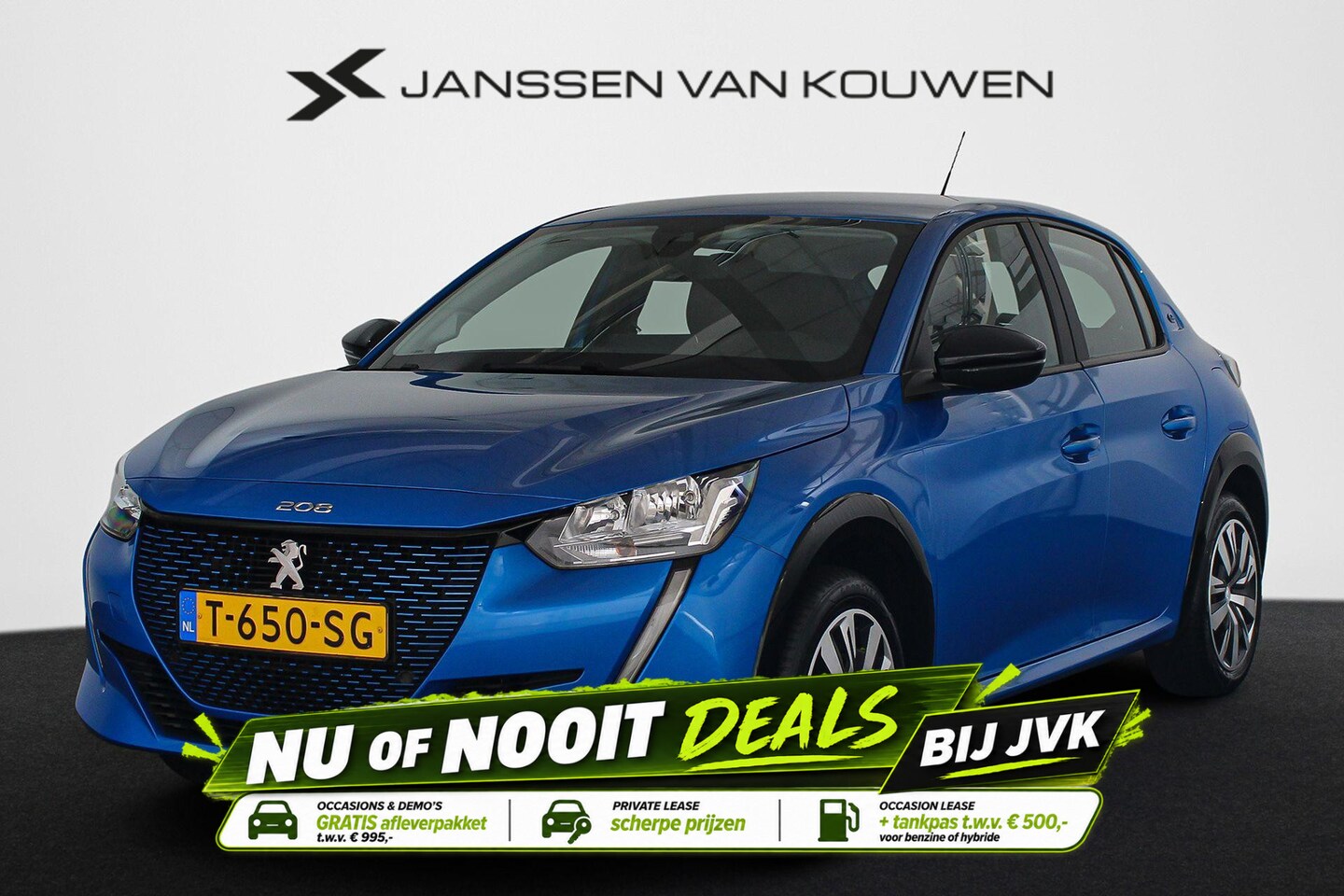 Peugeot e-208 - EV Active 50 kWh SOH 100% Navigatie Climate Control - AutoWereld.nl