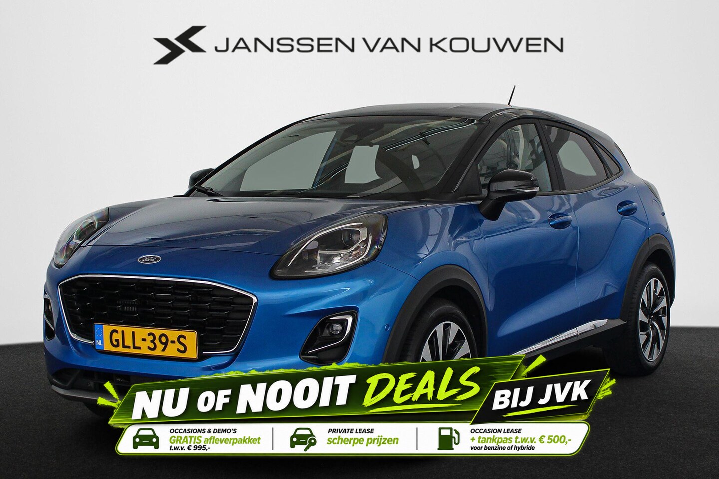 Ford Puma - 1.0 EcoBoost Hybrid Titanium Stoel-Stuur-Voorruitverwarming Apple CarPlay - AutoWereld.nl