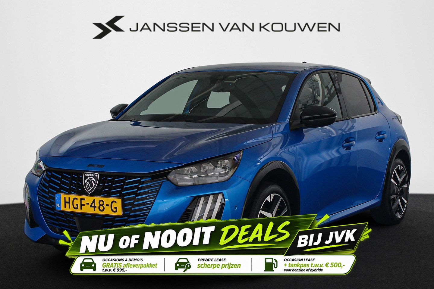 Peugeot 208 - 1.2 Hybrid 145 e-DCS6 GT Achteruitrijcamera Keyless Apple CarPlay - AutoWereld.nl