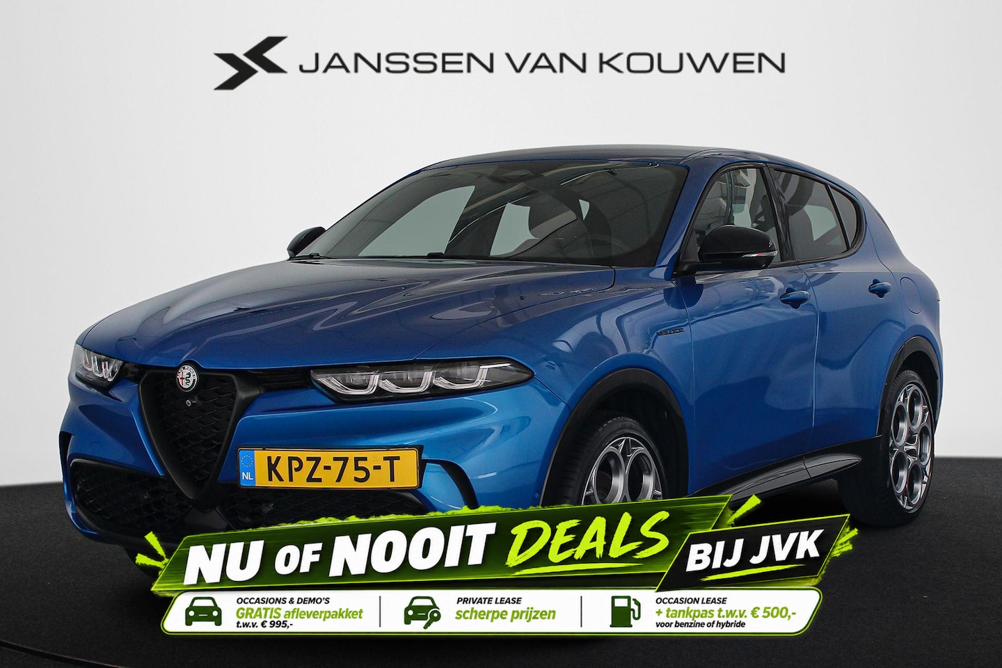 Alfa Romeo Tonale - 1.3T PHEV Veloce Leder Stoelventilatie Stoelverwarming Harman Kardon Keyless - AutoWereld.nl