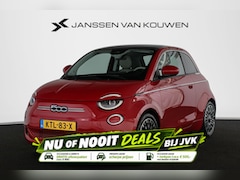 Fiat 500 - 3+1 La Prima 42 kWh Panoramadak Stoelverwarming Camera Apple CarPlay