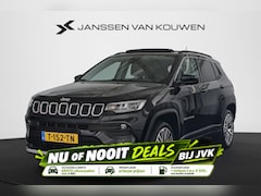 Jeep Compass - 1.5T e-Hybrid Limited Automaat Pano Trekhaak Stuur-Stoelverwarming