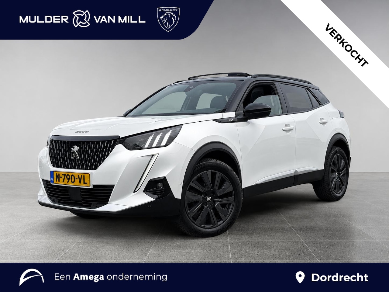 Peugeot 2008 - GT Pack 1.2 Turbo 130pk EAT8 | SCHUIF/KANTELDAK | DODEHOEKBEW. | ALCANTARA/LEDER | KEYLESS - AutoWereld.nl