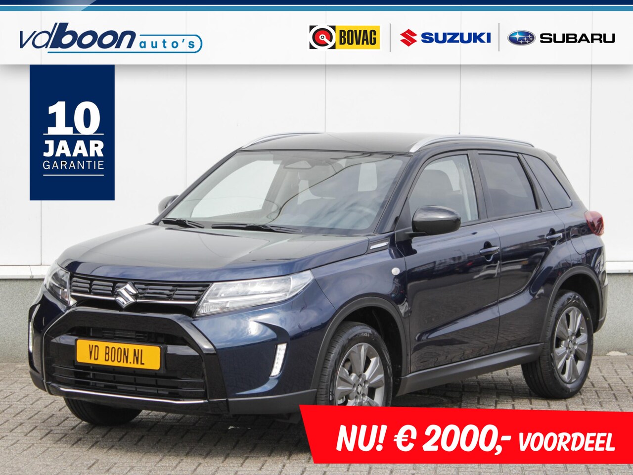 Suzuki Vitara - 1.4 Boosterjet Hybrid Select Automaat | Alle kleuren leverbaar! - AutoWereld.nl