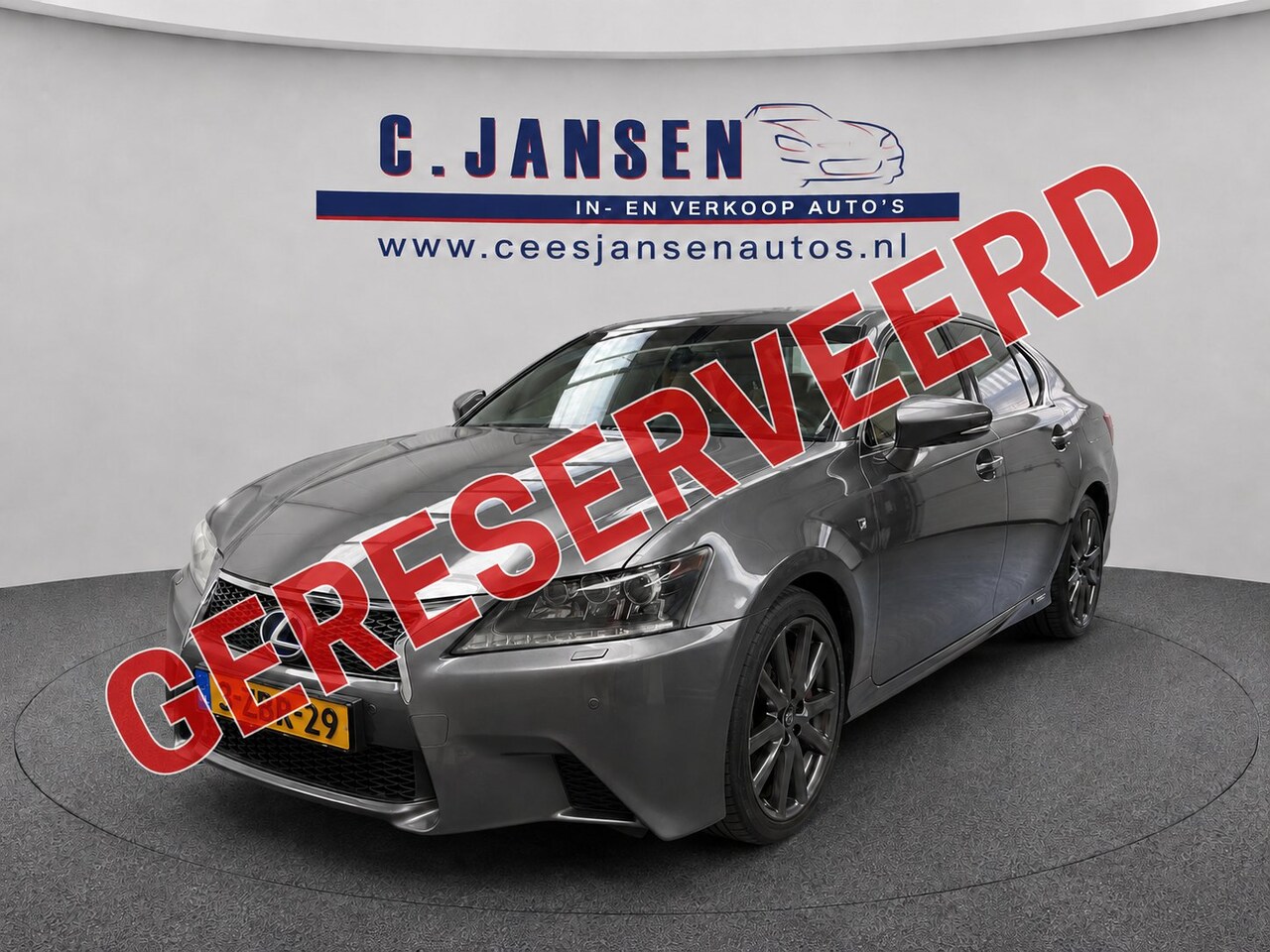 Lexus GS - 450h F Sport Line Automaat! Volle auto! | Electronic climate controle | Elektrisch schuif- - AutoWereld.nl