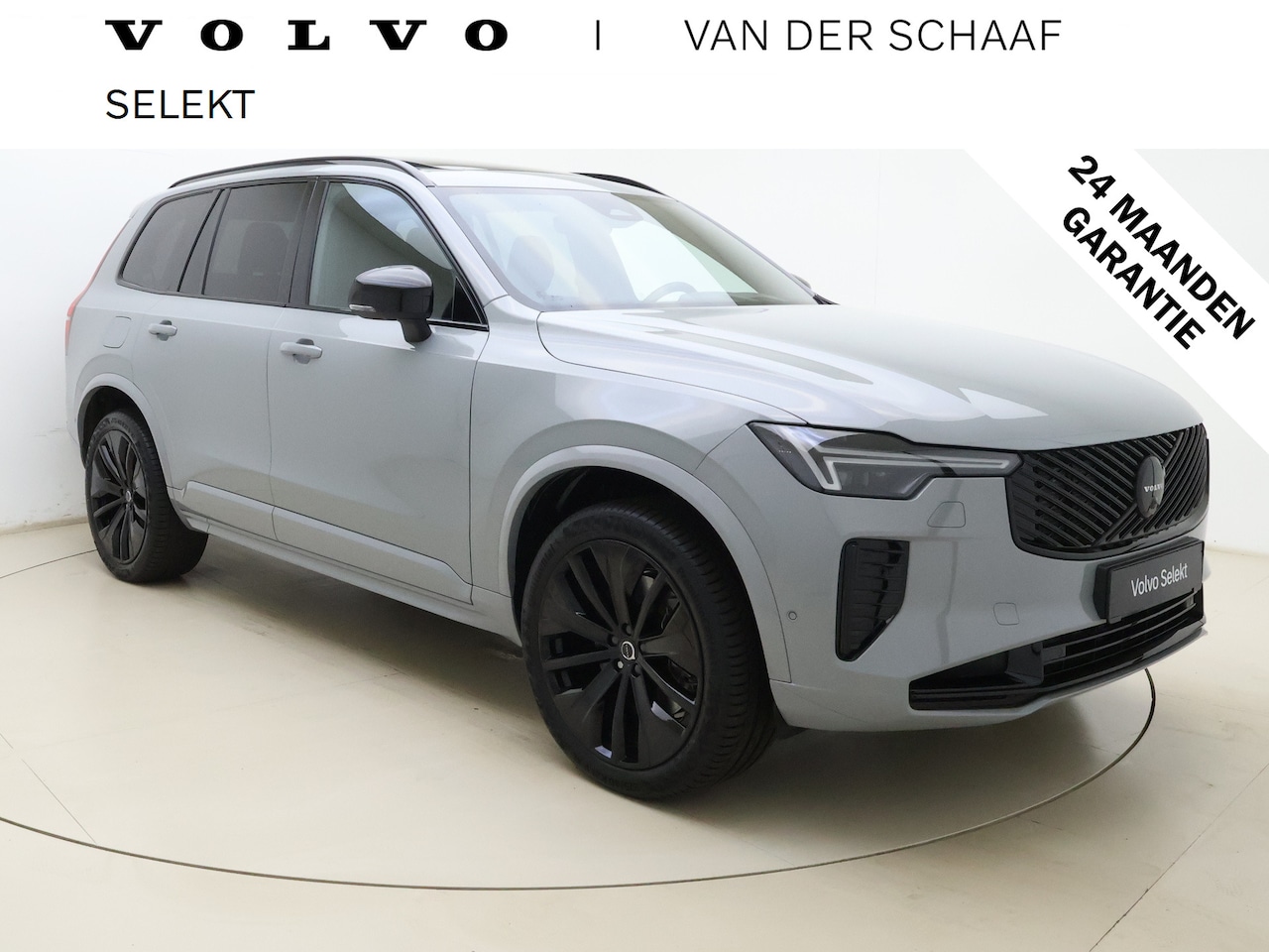 Volvo XC90 - T8 Plug-in hybrid AWD Ultra Black Edition / Luchtvering / B&W audio / Geventileerd leder / - AutoWereld.nl