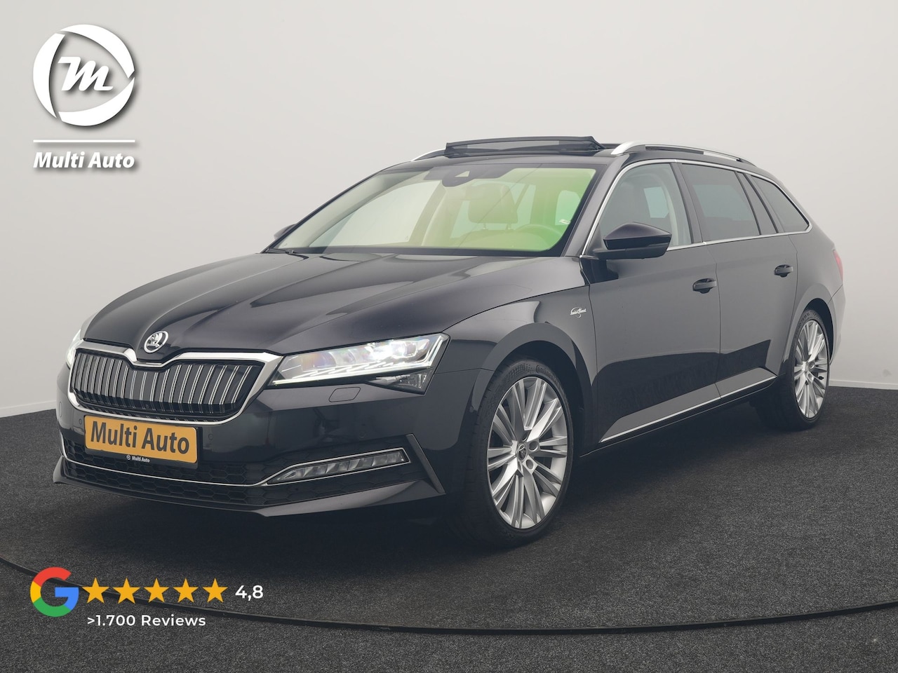 Skoda Superb Combi - 1.4 TSI iV Laurin & Klement PHEV 218pk Dealer O.H. | Trekhaak Af Fabriek | Panodak | Adapt - AutoWereld.nl