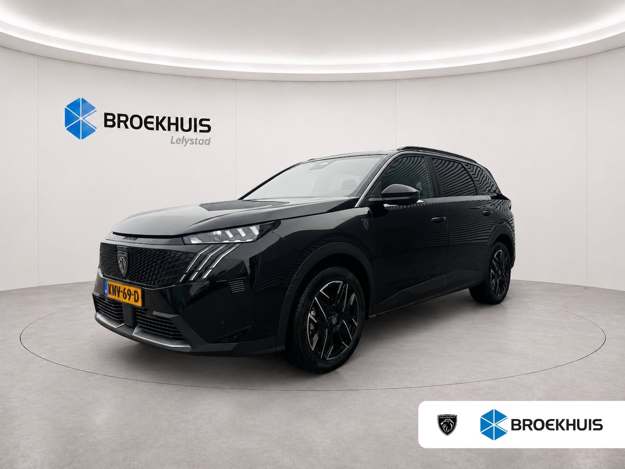 Peugeot 5008 - 1.2 HYBRID 145PK 7-ZITS GT AUTOMAAT / NAVI / LEDER / CLIMA / FULL-LED / 19" LMV / KEYLESS - AutoWereld.nl
