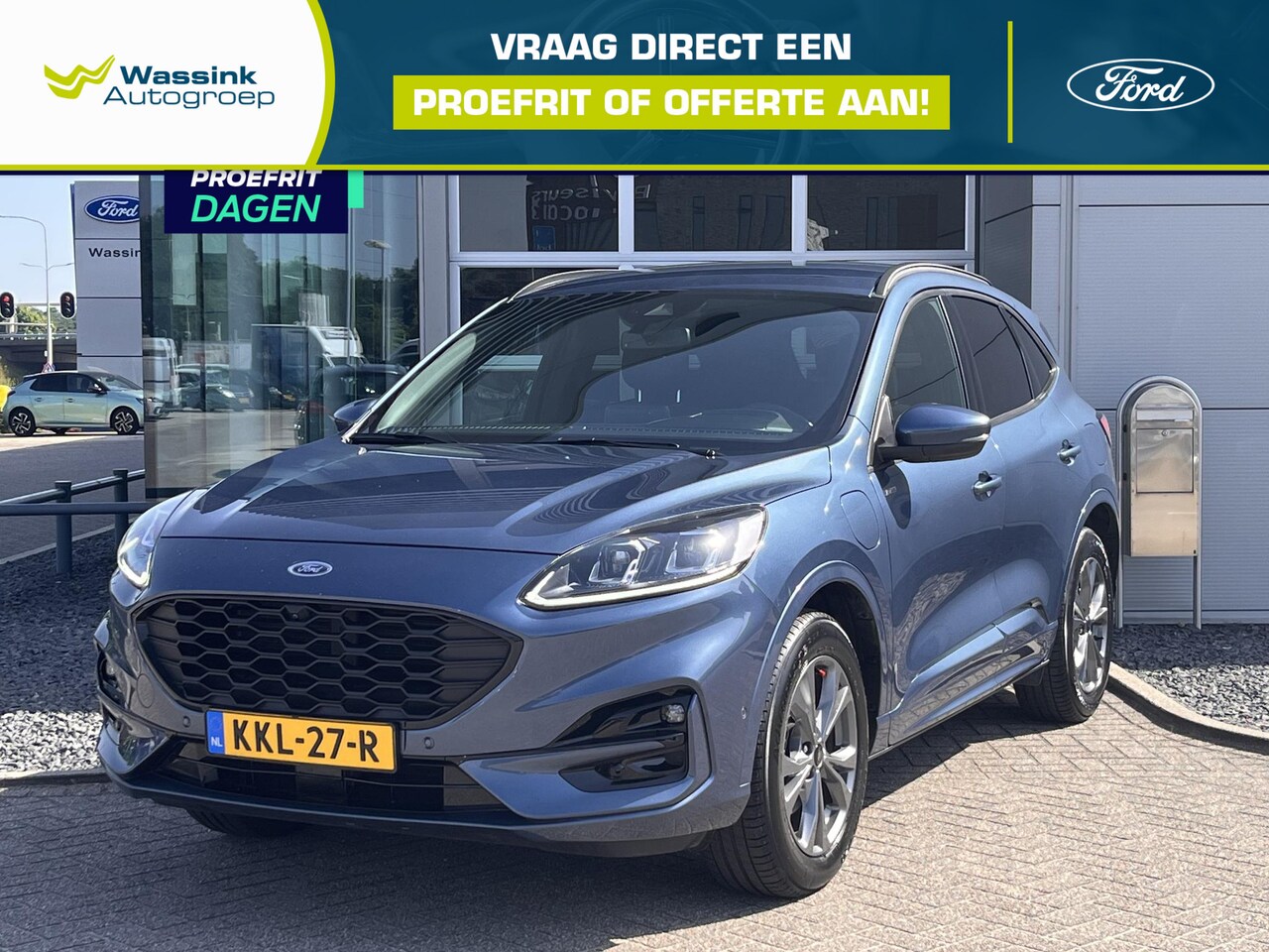 Ford Kuga - 2.5 PHEV ST-Line X | Navigatie | Camera | Cruise Control | Winterpack | Apple Carplay | An - AutoWereld.nl
