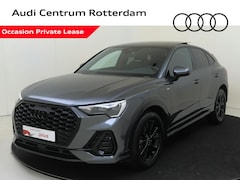 Audi Q3 Sportback - 45 TFSI e S Edition | SoH 94% | Panoramadak | Trekhaak | Optiek zwart Plus | Lederen bekle