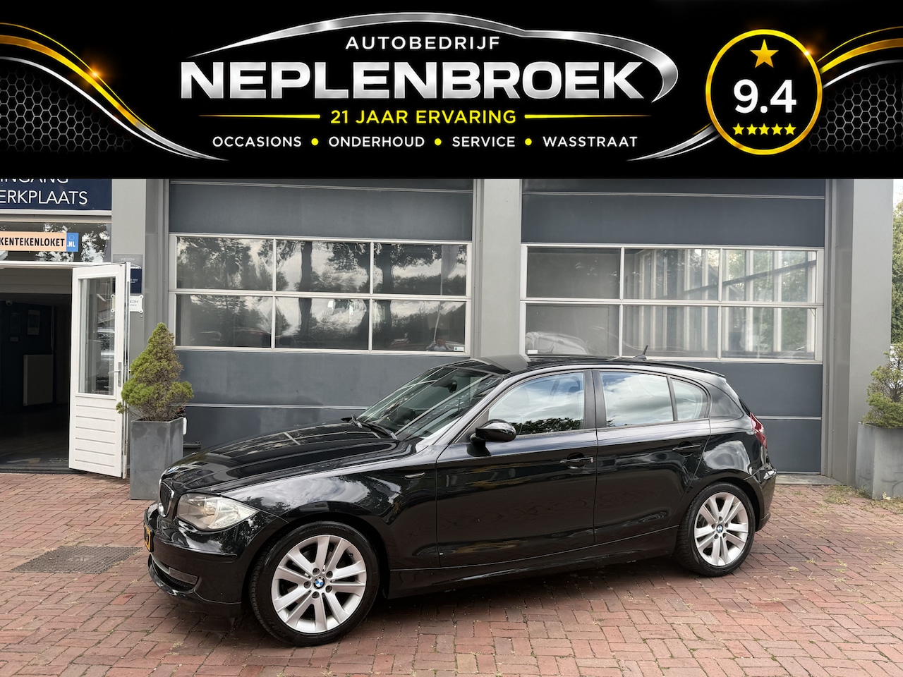 BMW 1-serie - 118i Business Line leer,16inch,clima,airco 2010 sportief 3950,- - AutoWereld.nl