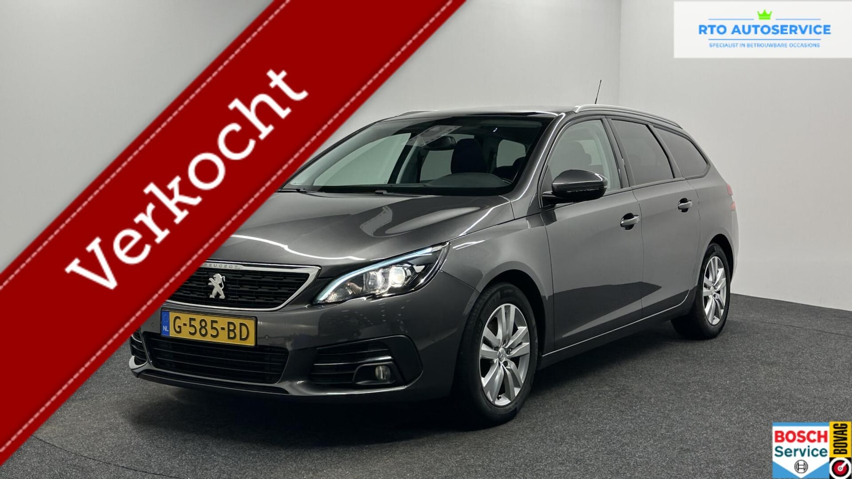Peugeot 308 SW - 1.2 PureTech Blue Lease Executive PANO CAMERA CARPLAY. - AutoWereld.nl