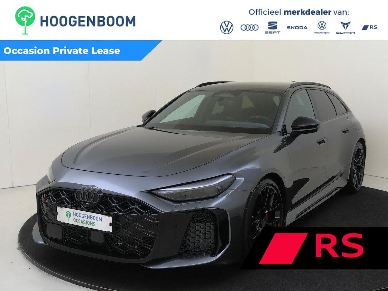 Audi RS5 - Avant RS 5 e-hybrid quattro | Audi Sportpakket | Panoramadak | Tech Pro | Sportstoelen Plu - AutoWereld.nl