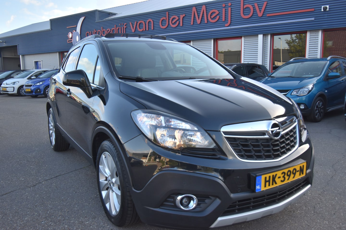 Opel Mokka - 1.4 T Cosmo 1.4 T Cosmo , EL PANODAK , A UITRIJ CAM , ST+STUUR VERW  , LEDER BEKL , - AutoWereld.nl