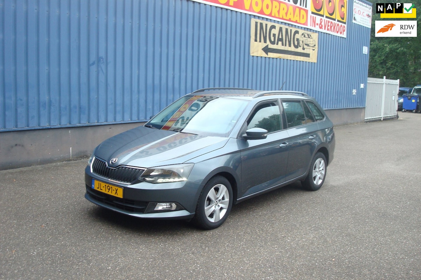 Skoda Fabia Combi - 1.2 TSI Ambition Businessline 1.2 TSI Ambition Businessline, Airco, Navi, groot scherm - AutoWereld.nl