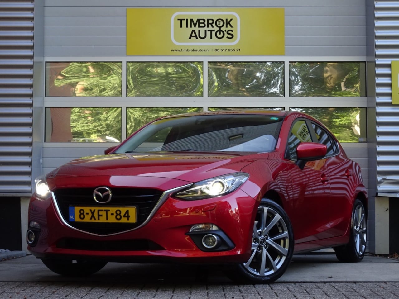 Mazda 3 - 2.0 GT-M *Leer / Xenon / HUD / Bose / Trekhaak* - AutoWereld.nl