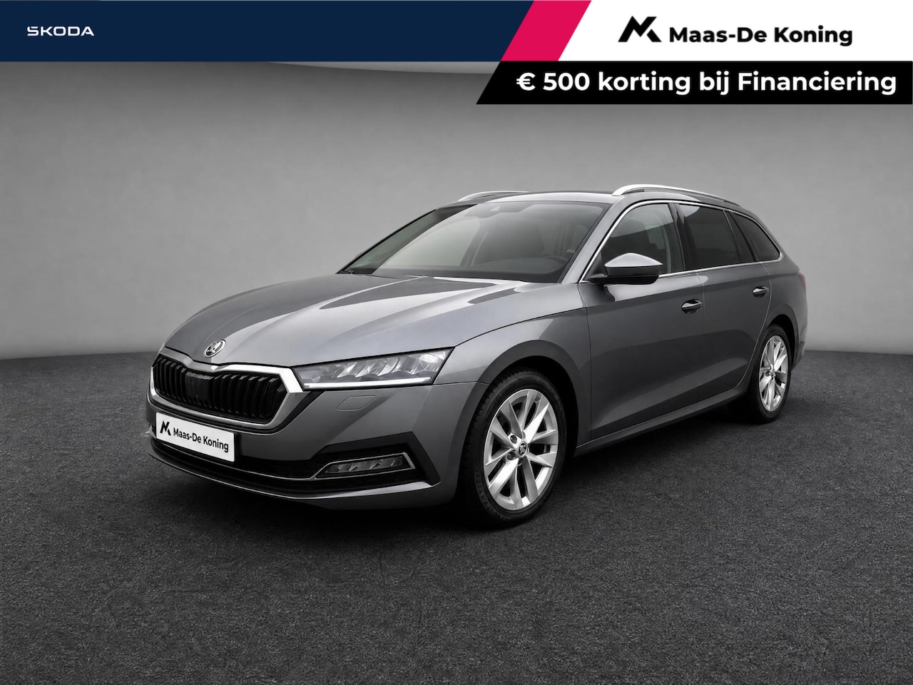Skoda Octavia Combi - 1.0 e-TSI 110pk DSG Business Edition ·Trekhaak Wegklapbaar· Apple/Android Car Play · P-Sen - AutoWereld.nl